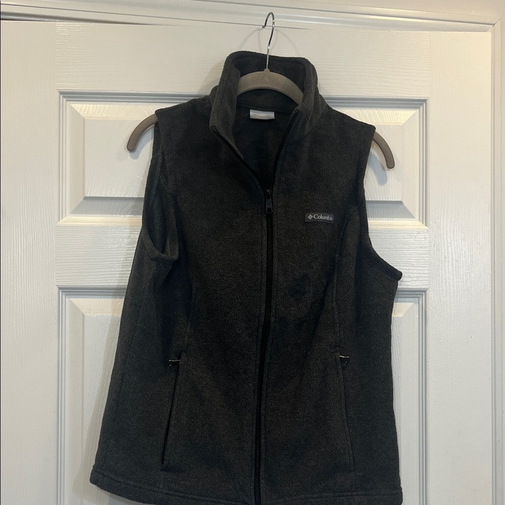 Columbia Charcoal Fleece Vest